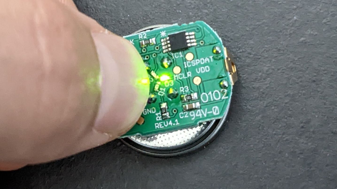 Diode verte du module électronique Brita